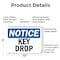 Signmission Key Drop, 10 in W x Rectangle, Plastic OS-2PACK-NS-P-710-L-13889 - alternate 7